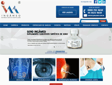 Tablet Screenshot of ingamed.com.br